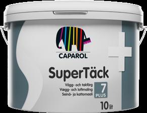 SuperTäck 7 PLUS Tvättbar, slitstark matt yta med optimal vidhäftning.