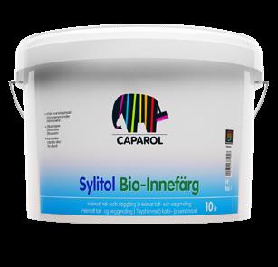 Sylitol BIO innefärg - diffusionsöppen & kalkfärgsliknande - Silikatfärg för målning på väggar och tak inomhus.