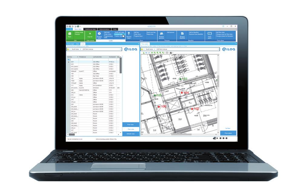 iloq Manager (SaaS) programvaran som ger kontroll Mobilpassersystem Säkerhet i det digitala ekosystemet Anläggning med Anläggning med Moln PERSONAL Utomstående partner PERSONAL Enkel övervakning och