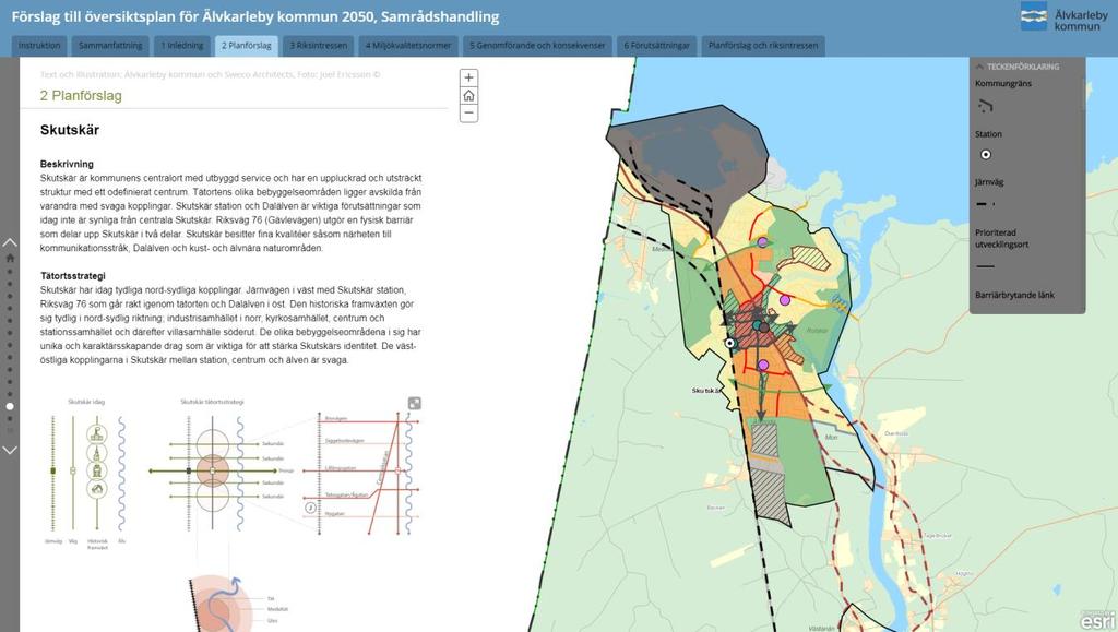 Översiktsplan 2050 Kommunövergripande ÖP Strategisk plan med Boverkets ÖP-modell i