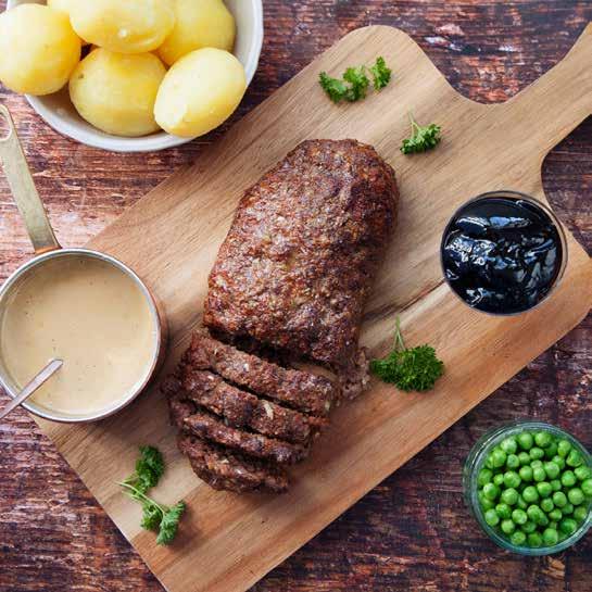 potatis, ärter och gräddsås Recept : Kycklingspett med