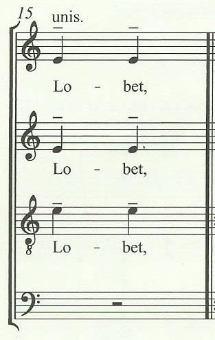 Takt: 15 = 6 Exempel 5.