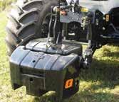 TILLBEHÖR Tillbehör som hjälper dig förbättra din traktor.
