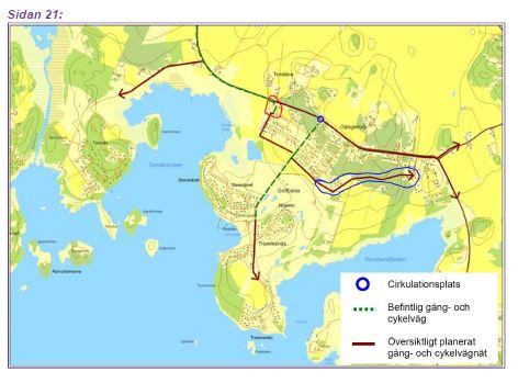 Höja standarden på busshållplatserna längs länsväg 738 och undersöka möjligheten till kollektivtrafik inom området Fortsätta utbyggnaden av gång- och cykelväg längs länsväg 738 mot Säby och mot