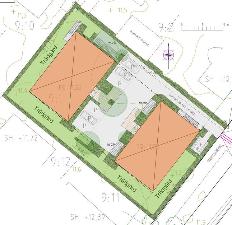 PLANEN Fastighetsägaren till Luthagen 9:1 vill möjliggöra uppförandet av två flerbostadshus i tre våningar och källare.