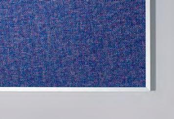 Anslagstavlor & Ljudabsorbenter Boarder anslagstavla textil Klassisk anslagstavla i textil med naturanodiserad aluminiumram. Finns med plasthörn eller gerade hörn. Standardtyger är Fiji och Cara.