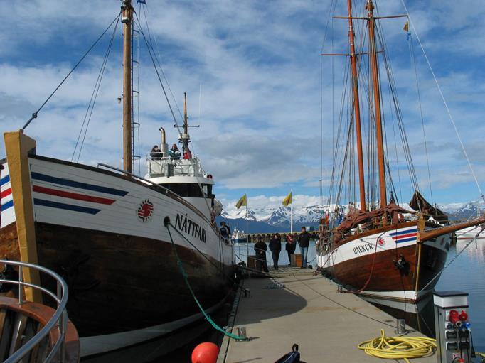 Island omges av fiskerika