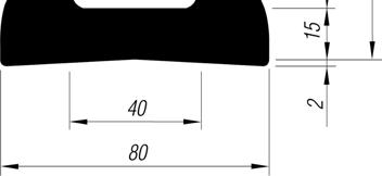 Ett minimumantal förväntas Längd 2600 mm 3,000 kg/m Artikelnr.