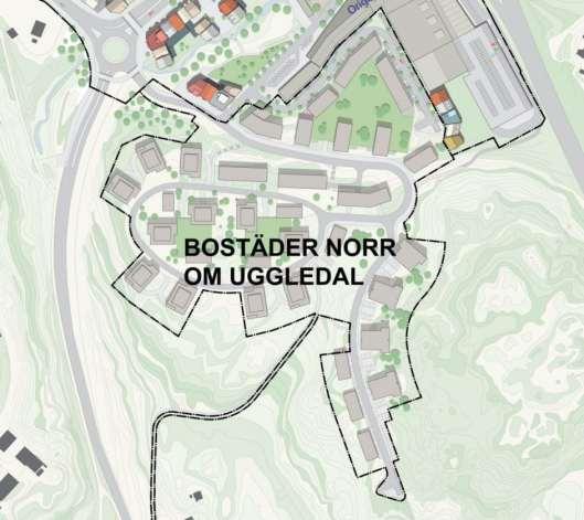 Bstäder nrr m Uggledal Geteknisk utredning för detaljplan PM Geteknik 1 Uppdrag På uppdrag av Götebrgs Stad, Fastighetskntret, har Swec Infrastructure utfört en geteknisk utredning för en detaljplan
