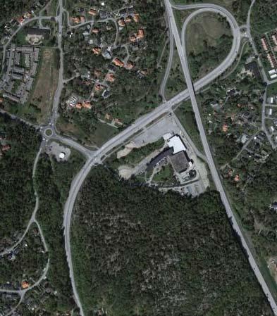 Bergab Berggelgiska Undersökningar AB Detaljplan Brttkärr & Uggledal Bergteknisk utredning avseende risk för ras ch blcknedfall Björklundsvägen c:a 0,40 µs/h Billdalsvägen Väg 158 c:a 0,12 µs/h 200 m