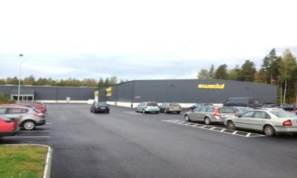 Tranbäret 3 Läge Bråstorps handelsområde Fastighetstyp Handel Byggår 2011 Uthyrningsbar yta 2 360
