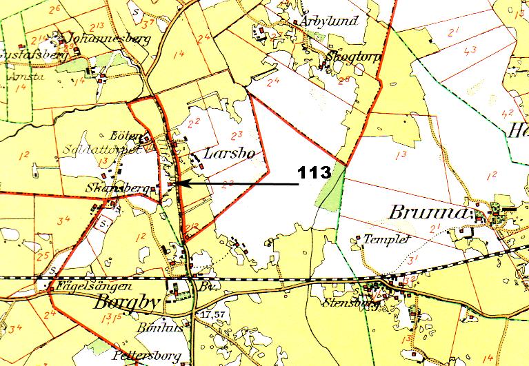 Ulfsta 7:2 113 Gjers i Ulfsta Siste soldaten Klas August Gjers född 23