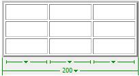 6 Tabeller Tabeller används normalt för att visa information av olika slag i rader och kolumner på ett lättöverskådligt sätt.