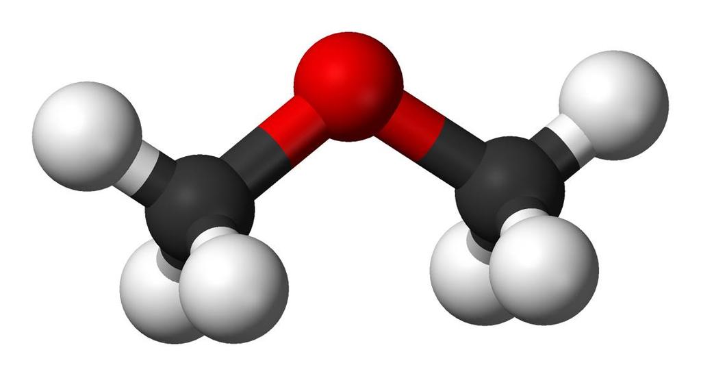 7 TIPSTOLVA 2018 Tema metylgruppens kemi Dimetyleter är ett biobränsle som framställs
