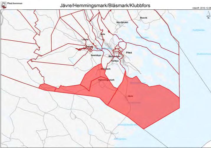 Samhällsservice vård Hemmingsmark/Jävre/Blåsmark/ Klubbfors hemtjänstområde Äldreomsorg Hemtjänst, lokal i Hemmingsmark (servar även de de som