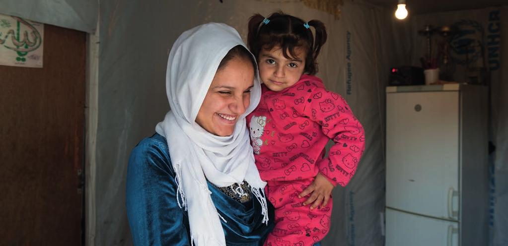 Tack vare dig kan UNHCR finnas världen över för att ge barn, kvinnor och män som är på flykt livräddande nödhjälp, skydda deras mänskliga rättigheter och få en plats där de kan känna sig trygga igen.
