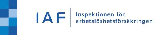 FÖRFATTNINGSSAMLING Ansvarig utgivare: Lars Seger Inspektionen för arbetslöshetsförsäkringens föreskrifter om arbetslöshetskassor; beslutade den 17 december 2010.