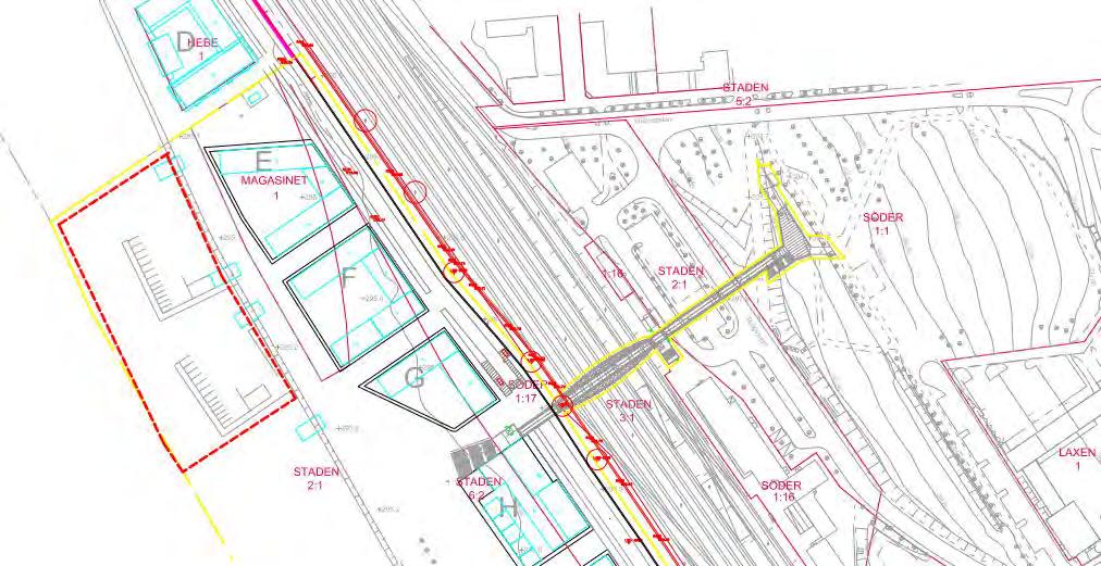 1 BAKGRUND I samband med exploatering av Storsjö strand etapp 2 planeras för småbåtshamn och bryggor, se figur 1 nedan.