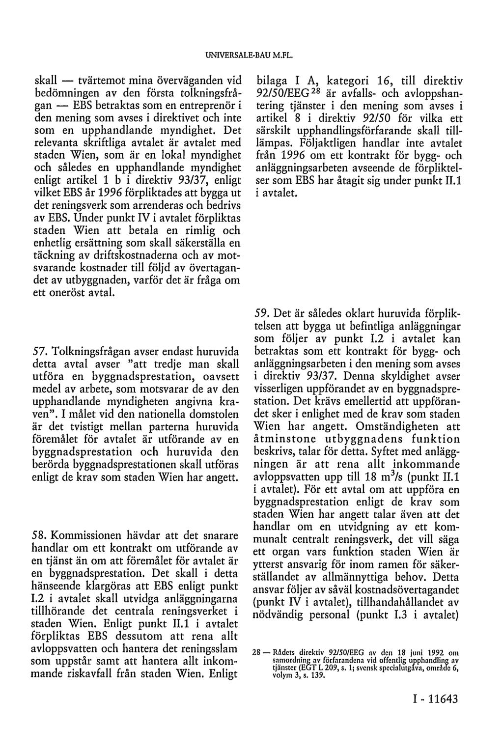UNIVERSALE-BAU M.FL.