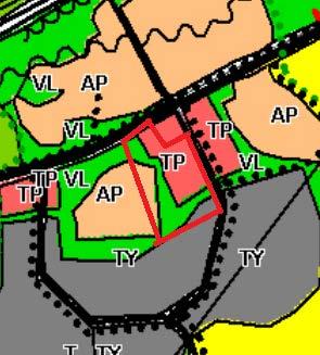 Detaljplan: Största delen av området saknar plan.