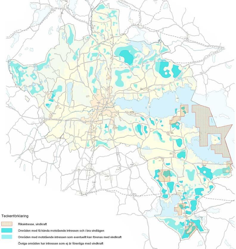 OMRÅDEN FÖR VINDKRAFTSETABLERING