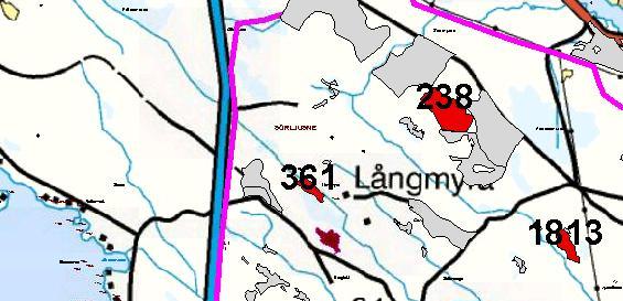 Bestånd nr 361 Värdekärna: Ja (Nyckelbiotop, klass 1) Beskrivning: Naturligt uppkommet lövrikt granbestånd ca 125 år med inslag av
