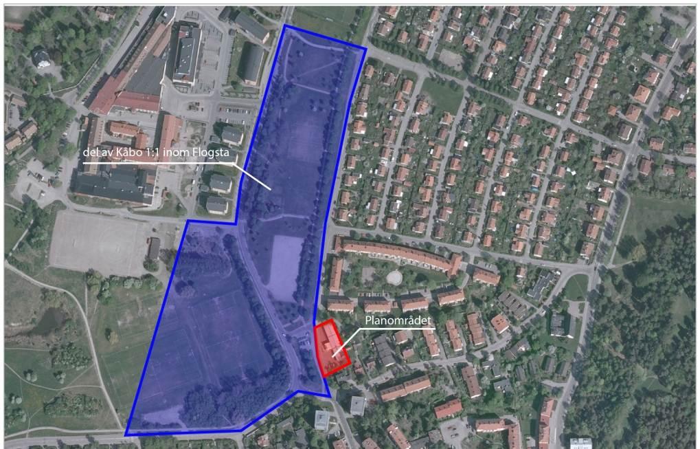 Pågående detaljplanering i omgivningen Väster om planområdet finns ett planuppdrag för del av Kåbo 1:1 inom Flogsta (dnr: 2012/20241-1) och utgörs av södra delarna av Arosparken.