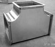 T-stycke Typ FT II III 3 2 2 3 R I Typ FT tillverkas som standard med radien = 100. evereras som standard med OS.