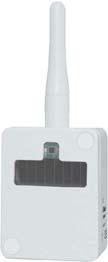 Aktiva sensorer övriga FAFT60 Trådlös temperatur/ fuktsensor för utomhusbruk Trådlös temperatur/fuktsensor för utomhusbruk med solcell extra vit, 60x46x30mm. Smarta Hem sensor.