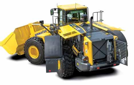Enkelt underhåll Komatsu CARE är ett kostnadsfritt underhållsprogram för Komatsus kunder och det medföljer som standard till alla Komatsus nya, steg IIIB-anpassade anläggningsmaskiner.