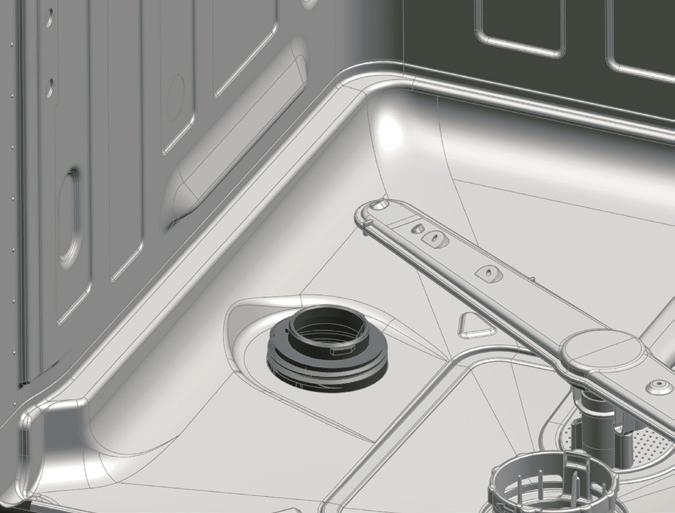 4 FÖRBEREDELSE Tips för energibesparing Följande information hjälper dig använda produkten på ett ekologiskt och energisnålt sätt. Avlägsna matrester innan du placerar bestick tallrika i produkten.
