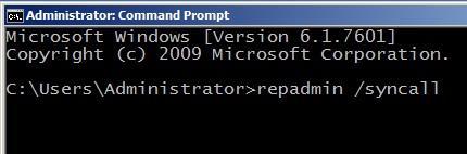 Core server installation Active Directory Vi kontrollerar om domänkontrollanter kommunicerar med varandra genom att införa ändringar i AD-databasen. På stodc2.diginto.