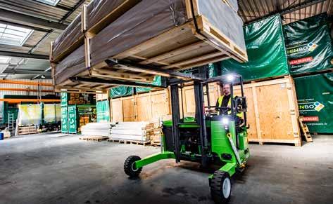 inom- och utomhusbruk Mycket låg bullernivå Inga utsläpp Underhåll Långa serviceintervall Lägre ägandekostnad IP 65-klassade elkomponenter Enkel åtkomst till alla