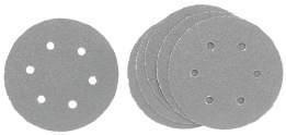 Artnr 20098-0100 20098-0209 20098-0308 20098-0407 20098-0506 Diameter 125 mm 125 mm 125 mm 125 mm 125 mm Kornstorlek 40 60 80 120 Sort.