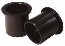GLIDLAGER Glidlager av nylon och PTFE med fläns SR 1936 Svart nylon 6.6 med PTFE-sammansättning A B C D E 008705011442 6.0 8.0 12.0 4.0 1.0 100 008707011442 6.0 8.0 12.0 6.0 1.0 100 008709011442 6.