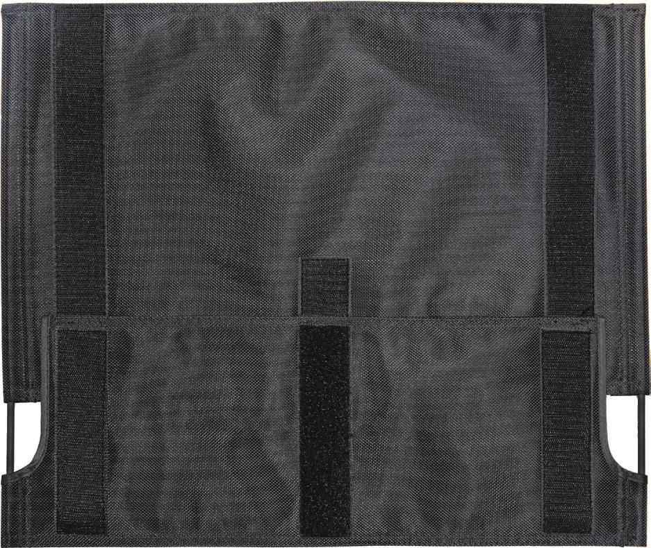 Mobility and Seating Solutions Etac Basic, Cross 3A, Cross 5 Gäller Basic/Cross 3A/Cross 5 Sitsklädsel med extra kardborre Den främre delen av samtliga Basic sitsklädslar kommer utrustas med extra
