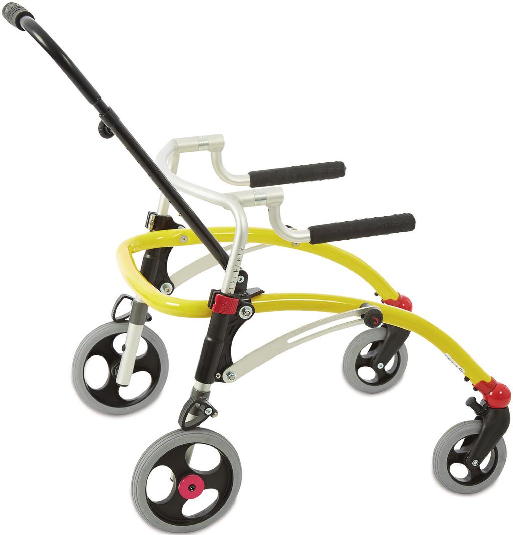 Junior Gäller Rollator R82 Crocodile Ledsagarhandtag nytt tillbehör till rollator R82 Crocodile Nu finns ledsagarhandtag som tillbehör till Crocodile stl 1 och 2.