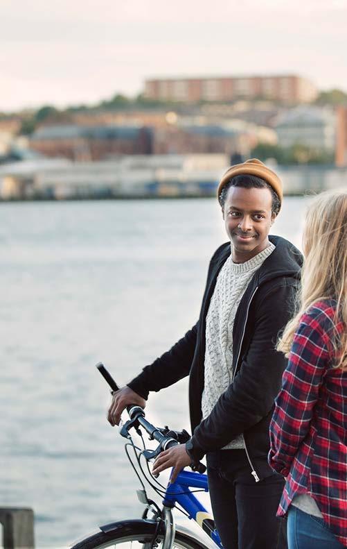 Ur Vision Älvstaden Staden ska knytas samman över älven och ges ett innehåll som attraherar både människor och verksamheter.