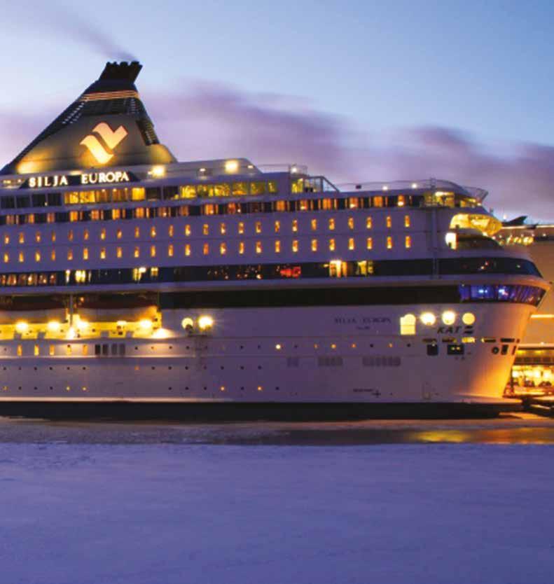 till Tallin med Silja Europa.