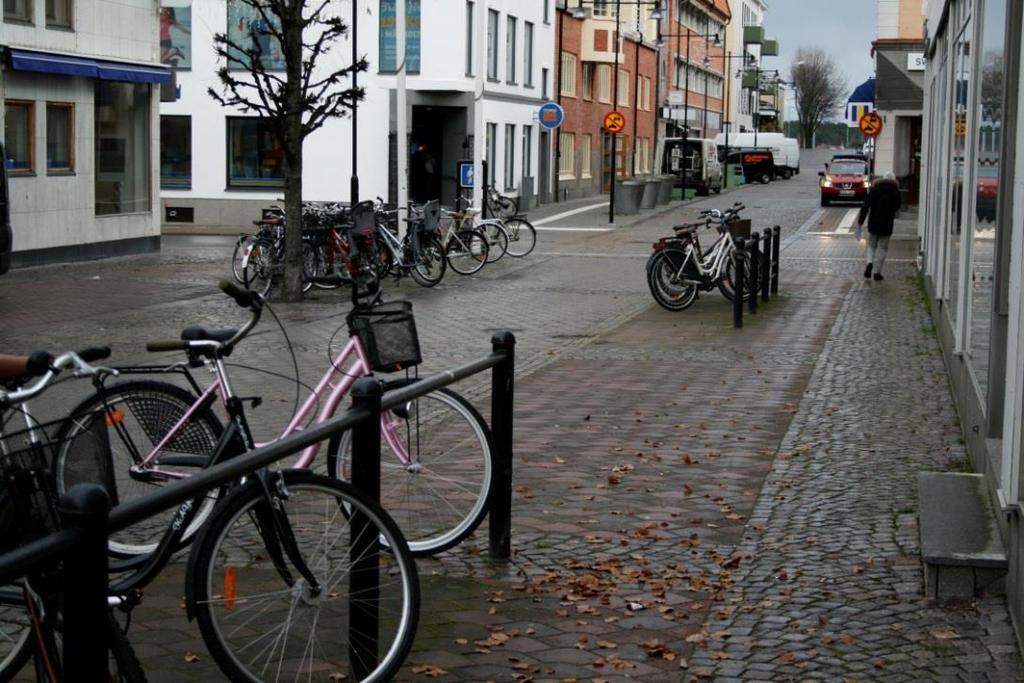 2018-04-17 Cykel I centrala Västervik finns drygt 1400 platser fördelade på ett 20-tal parkeringar.