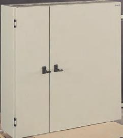 VSD/VSO - VÄGGSKÅP VSD 100 30/70 30 ANVÄNDNINGSOMRÅDE Skåpen är användbara till den typ av automatikanläggningar där det erfordras två separata dörrar.