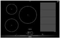 Timer med avstängningsfunktion per kokzon, äggklocka restart/quickstart Rek ca-pris: 18 999 kr flexinduction med fullflex Gashäll EX877LYV1E 80 cm comfortdesign, styrs med Dual lightslider 4