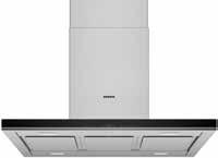 LED-belysning Rek ca-pris: 9 699 kr cleanair komplett kolfiltersats: LZ57000 LC98BA572S 90 cm Maxkapacitet: 760 m³/h Ljudnivå min/max hastighet: 46/55 db Styrs med touchcontrol iqdrive extra tyst och