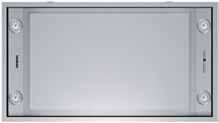 tryckknappar LED-belysning Rek ca-pris: 5 699 kr Rostfri grepplist: LZ46550 Vit grepplist: LZ46520 cleanair komplett kolfiltersats: LZ46830 LI67RB540 60 cm Maxkapacitet: 740 m³/h Ljudnivå min/max