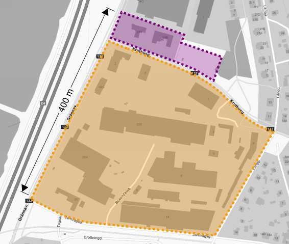3 Skyddsobjekt I riskutredningen utgörs skyddsobjekten av de människor som vistas inomhus och utomhus inom kv Maden respektive kv Sömnaden.