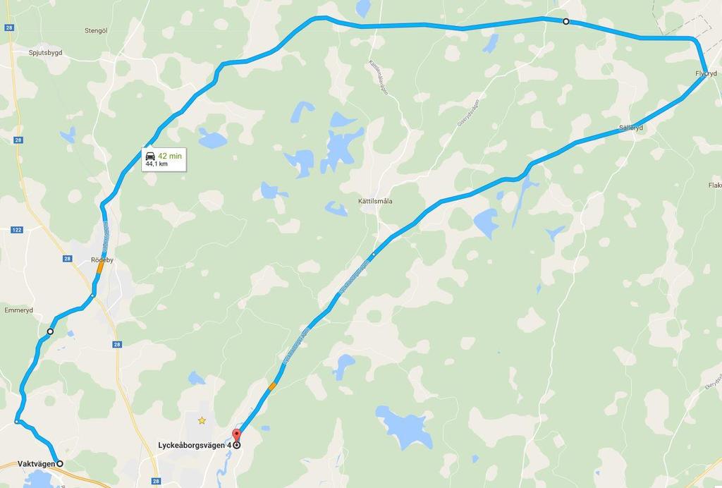 Tisdag 1 Runda: Rosenholm-Rödeby-Flyerydskrysset-Augerum Uppvärmning: Fri uppvärmning och återsamling vid CWC i Rödeby, genomgång av passets första del: Träning: Lagtempo/kedja med låst kedja i