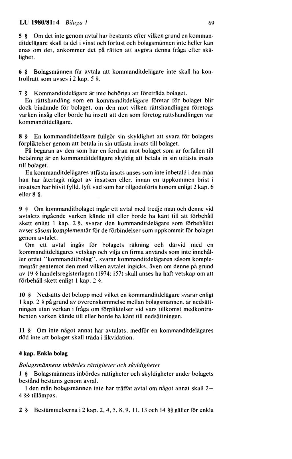 LU 1980/81: 4. Lagutskottets betänkande 1980/81: 4 - PDF Gratis ...