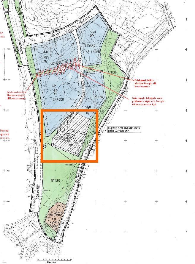 Planområdet är beläget i Graninge intill riksväg 61, strax norr om Arvika tätort. Planområdet avgränsas av rv61 i väster och av naturmark i söder.