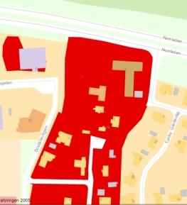 Markförhållandena kan med ledning av erfarenheter från angränsande områden antas vara tillfredsställande och inte försvåra byggande av tilltänkt bebyggelse.