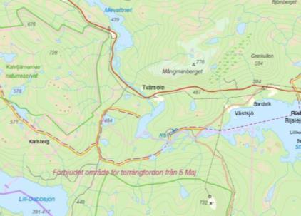 Korpån börjar nordväst om byn Borgafjäll, där den rinner genom vacker fjällmiljö, och strömmar sedan